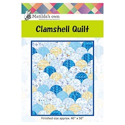 Clamshells Class Kit (includes fabric, patterns template and cut guide )